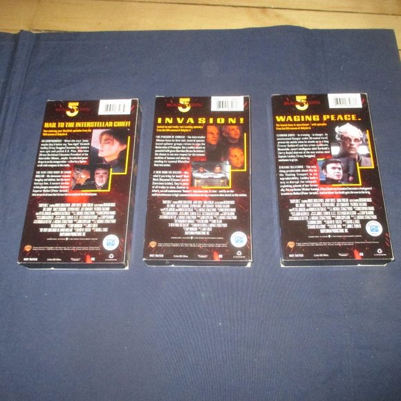 Babylon 5 Interstellar Alliance Season 5 Box Set: Vol 5.2, 5.3, 5.4 (VHS, 1997) - Picture 7 of 14
